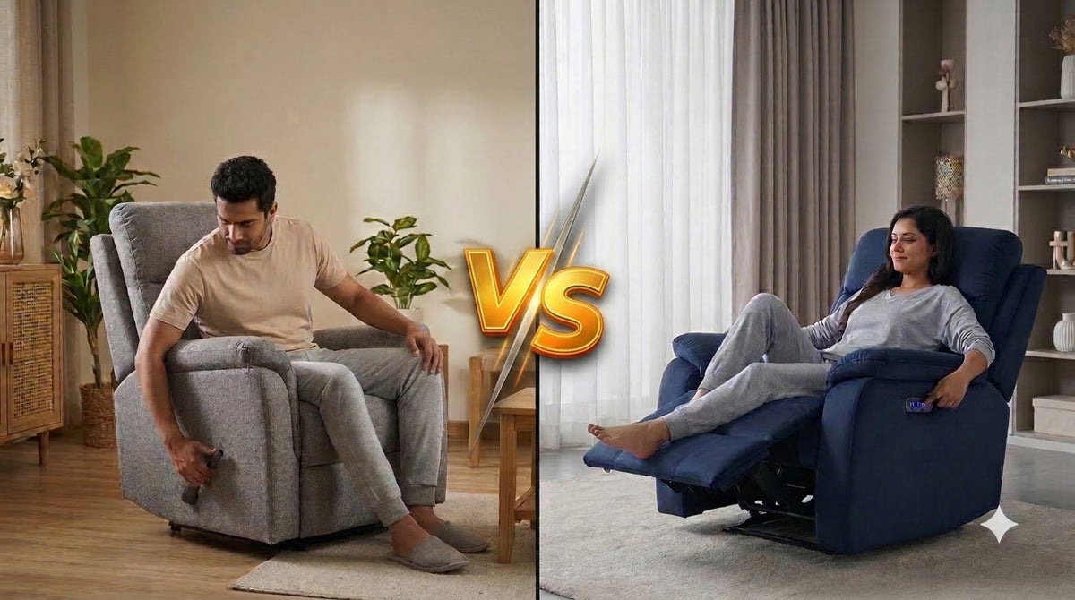 Recliner Buying Guide India 2027: Manual vs Motorized vs Power Lift