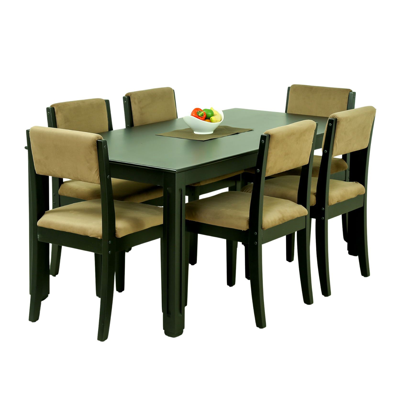 Black 6 Seater Dining Table By Stories