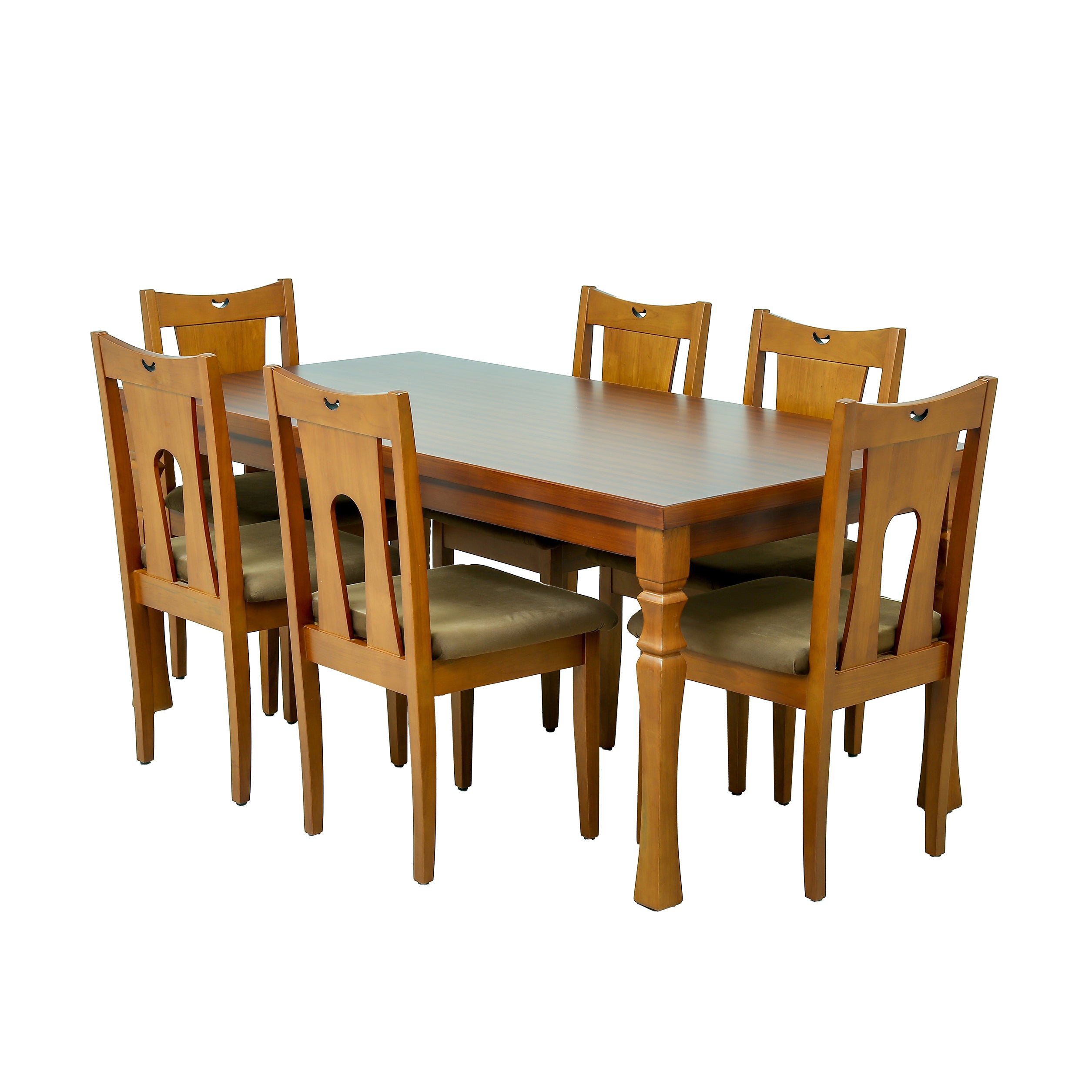 6 Seater Dining Table [Chocolate] - By Stories