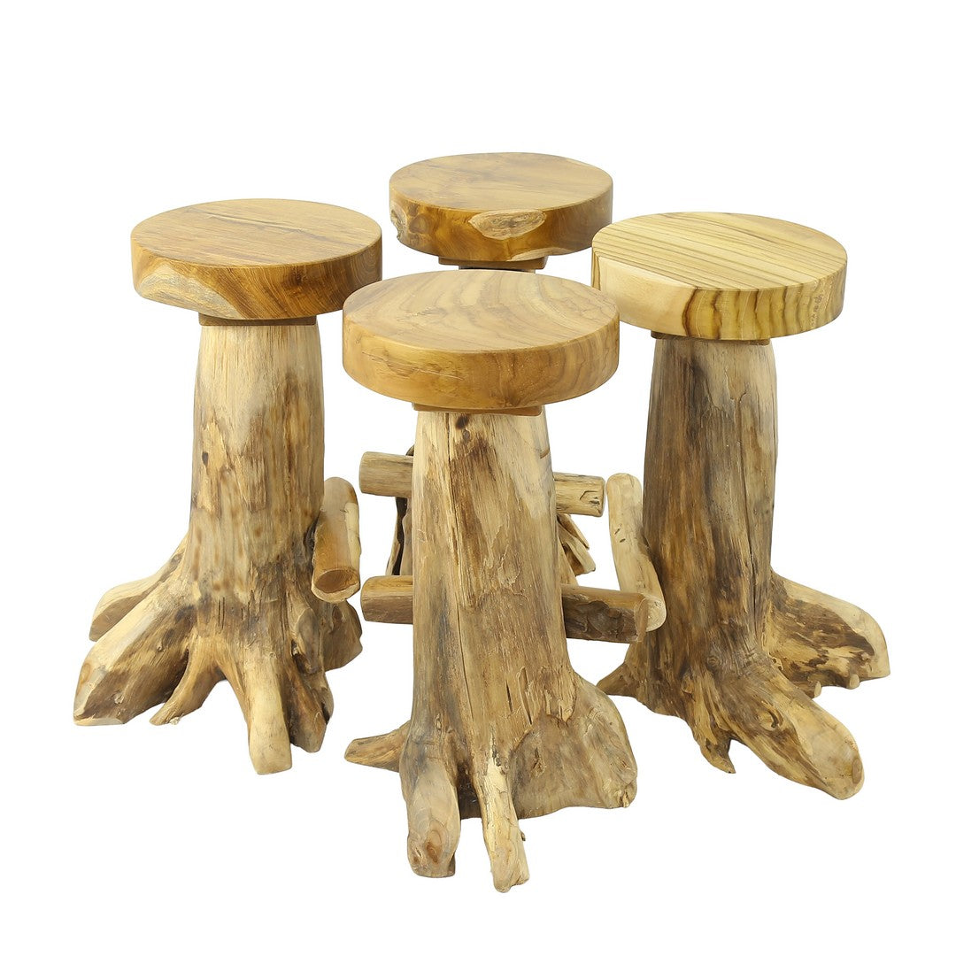Mordic Bar Stool TK Natural Finish By Stories