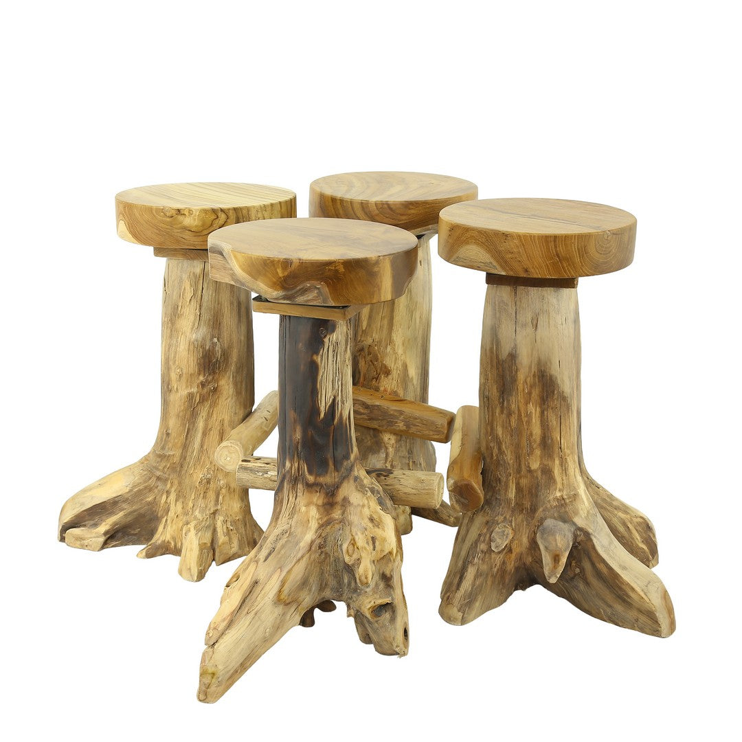 Mordic Bar Stool TK Natural Finish By Stories
