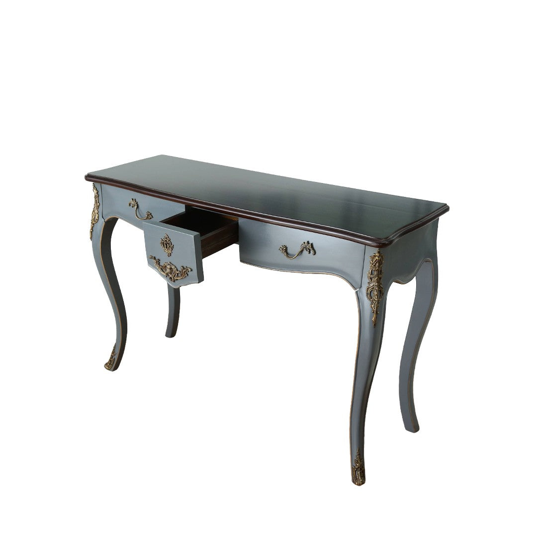 Hallbert Grey Console By Stories