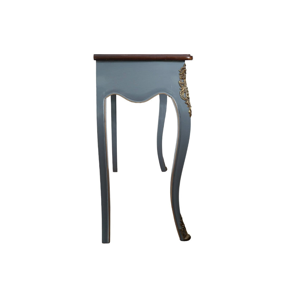 Hallbert Grey Console By Stories