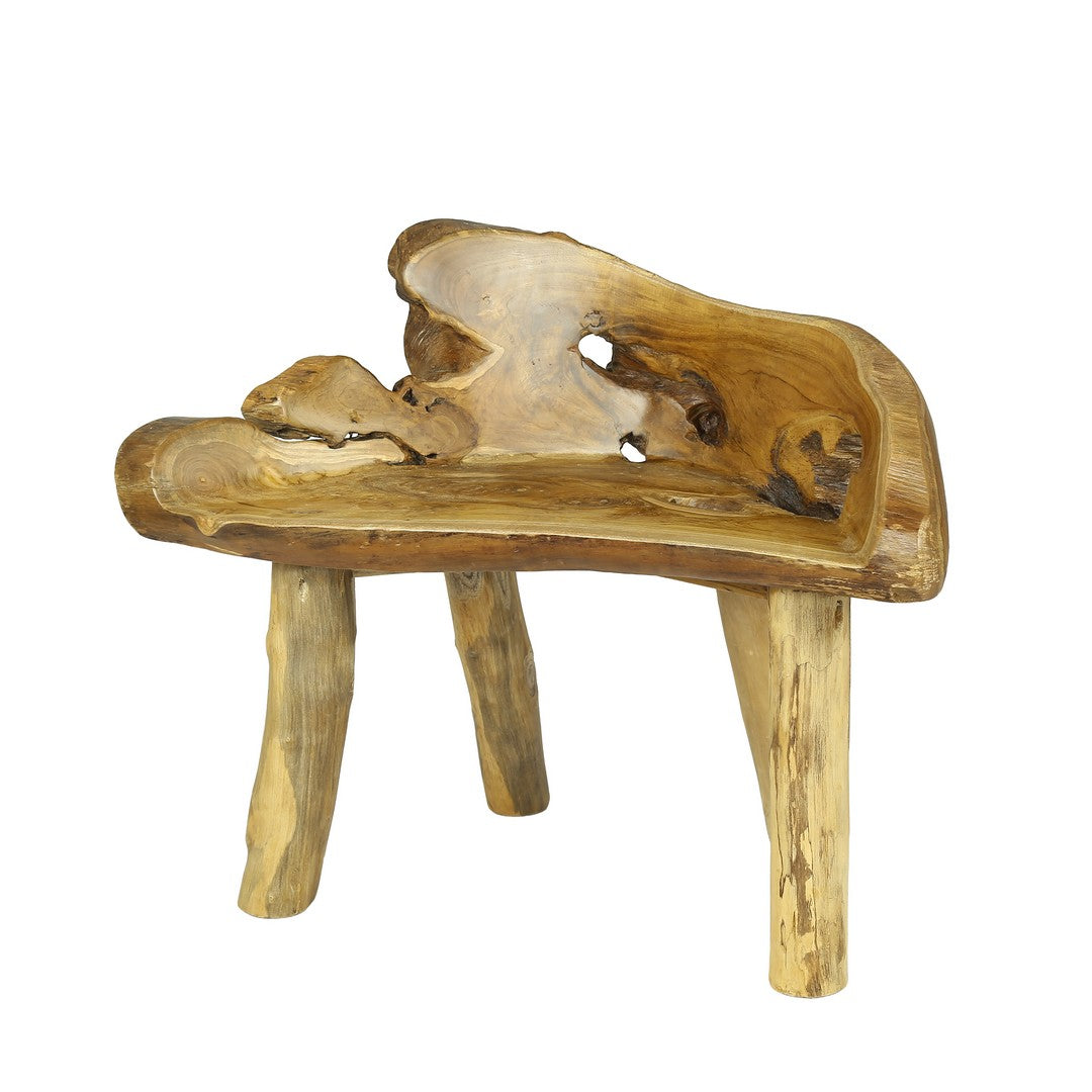 Zeta 1 Seater Chair TK Natural Finish By Stories