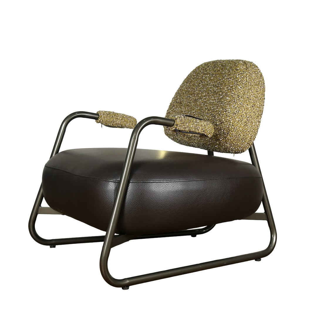 Dauan Leisure Dark Brown Chair By Stories