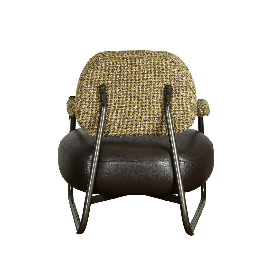 Dauan Leisure Dark Brown Chair By Stories