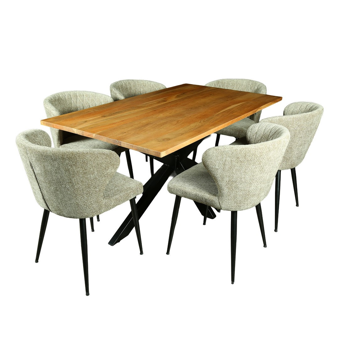 Wooden Dining Table 6 Seater By Stories