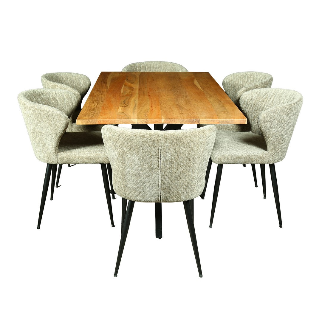 Wooden Dining Table 6 Seater By Stories