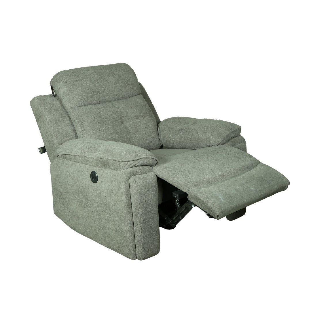 Tierra Motorized 1 Seater Recliner Sofa Chenille Boucle By Stories