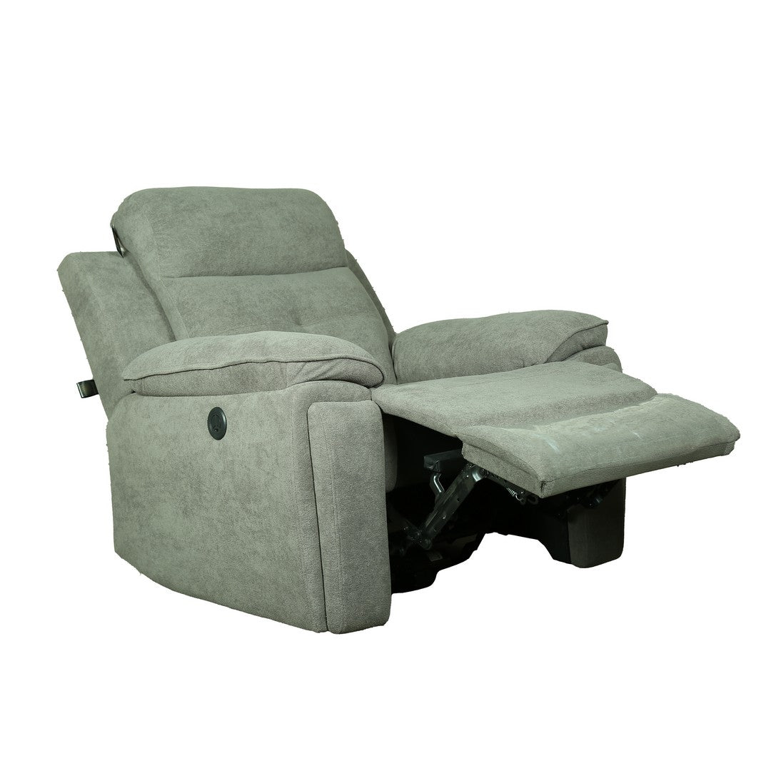 Tierra Motorized 1 Seater Recliner Sofa Chenille Boucle By Stories