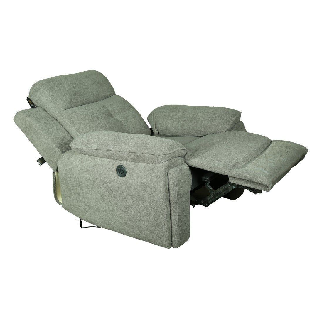 Tierra Motorized 1 Seater Recliner Sofa Chenille Boucle By Stories