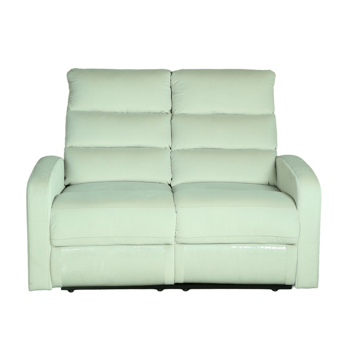 Monaco Flora Manual 2 Seater Recliner Velvet Sofa By Stories