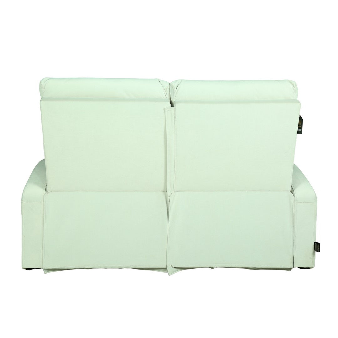 Monaco Flora Manual 2 Seater Recliner Velvet Sofa By Stories