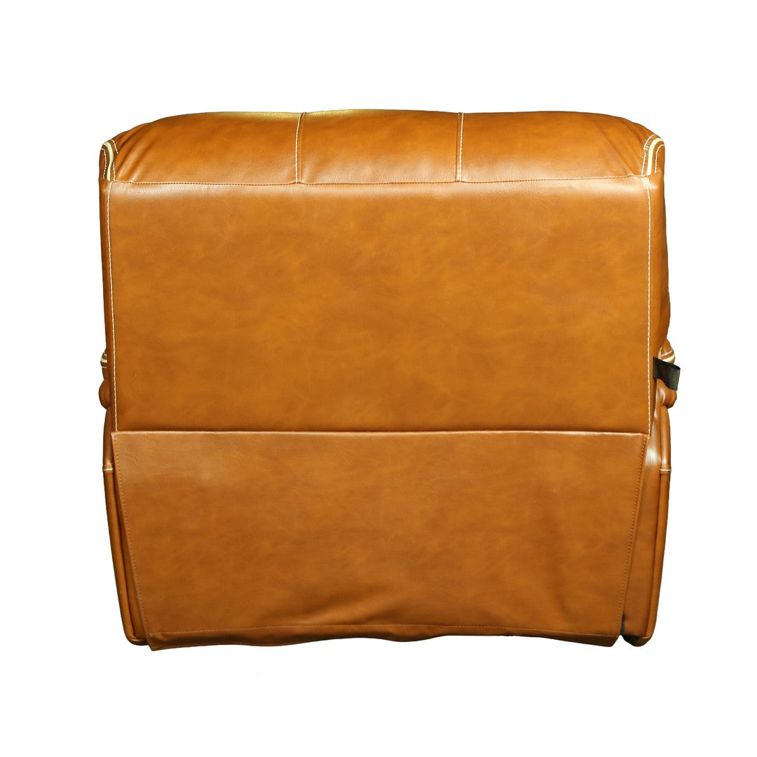 Alicia Manual 1 seater Recliner Vintage505/Leather Sofa By Stories