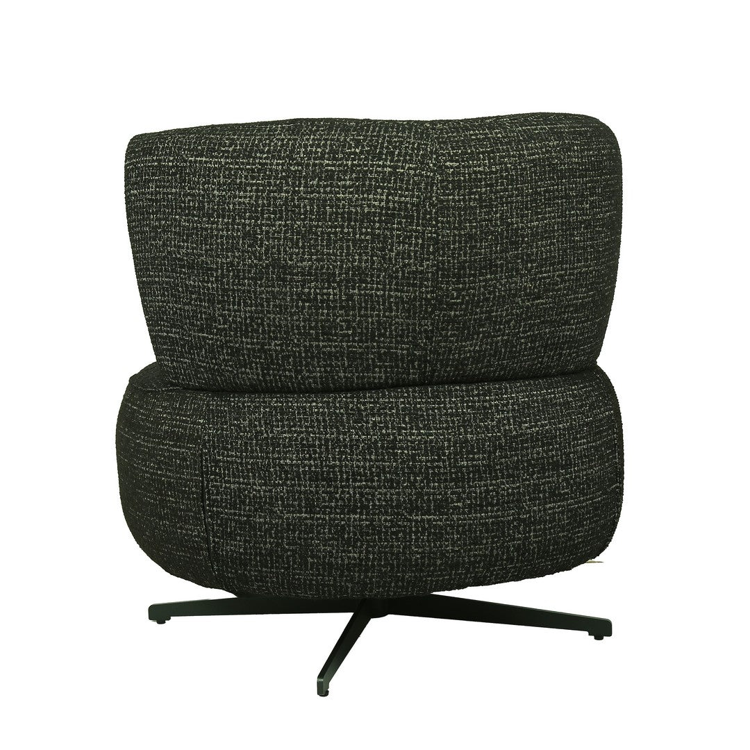 Dekel Black Leisure Chair By Stories