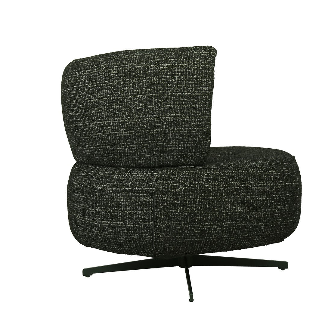 Dekel Black Leisure Chair By Stories
