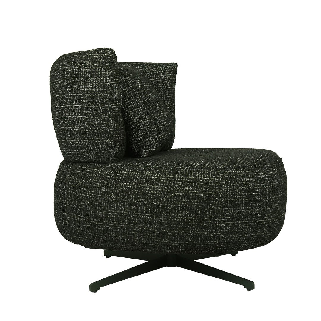 Dekel Black Leisure Chair By Stories