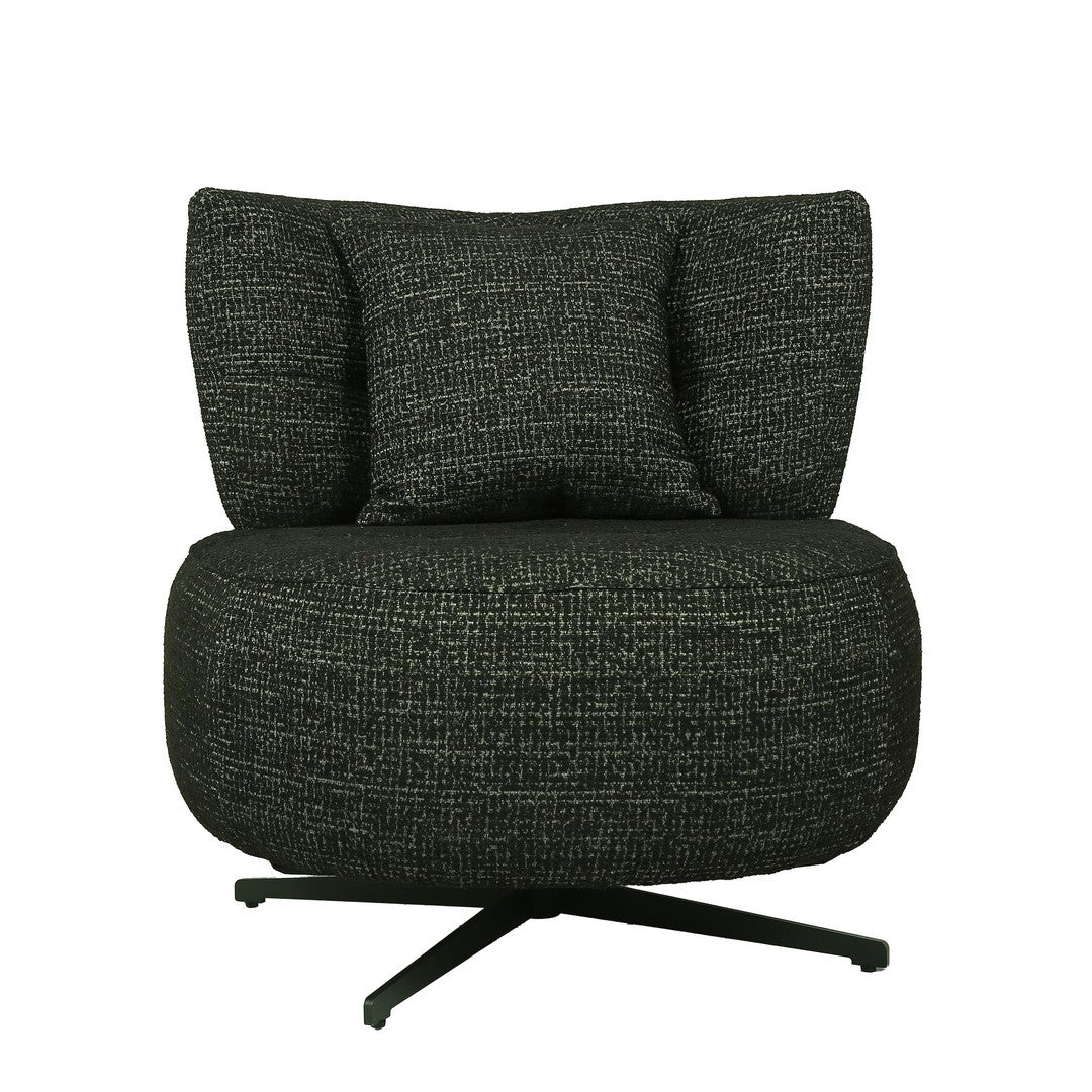 Dekel Black Leisure Chair By Stories