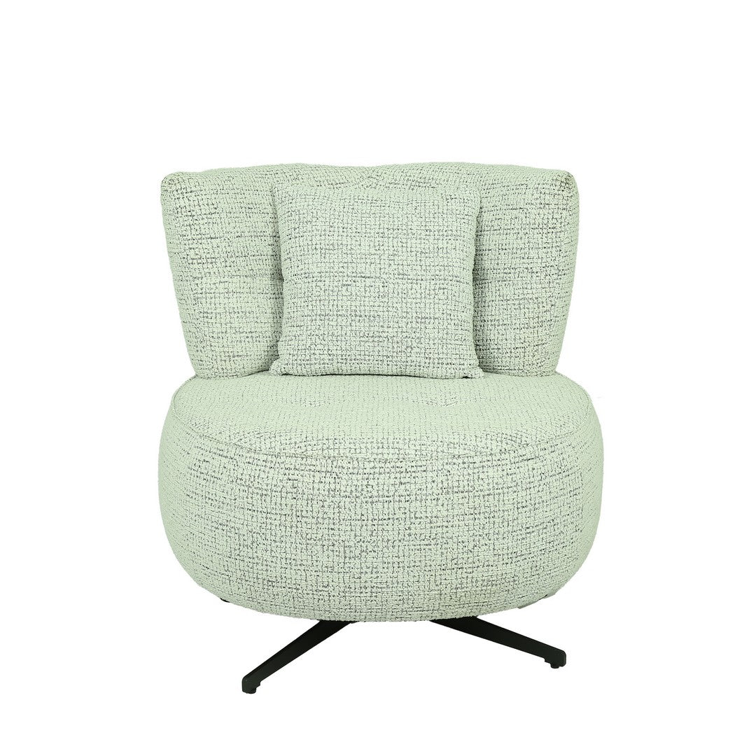 Dekel White Leisure Chair By Stories