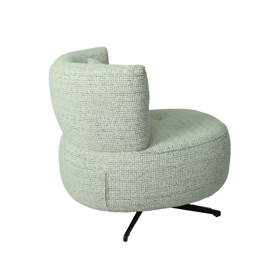 Dekel White Leisure Chair By Stories