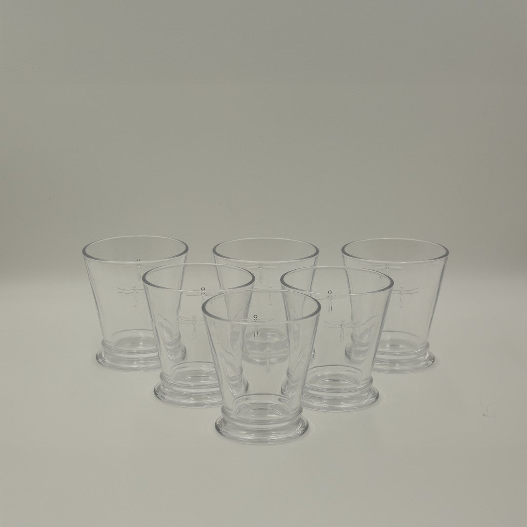Glass 9oz Set of 6 By Stories