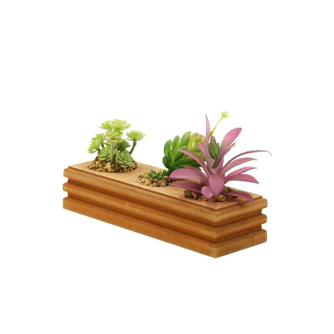 Artificial Flower W/Pot By Stories