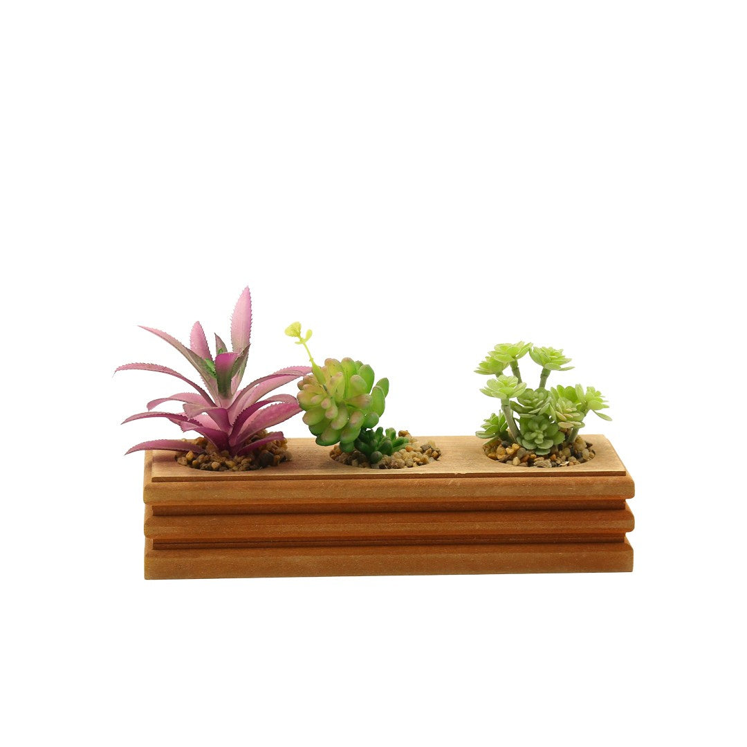 Artificial Flower W/Pot By Stories