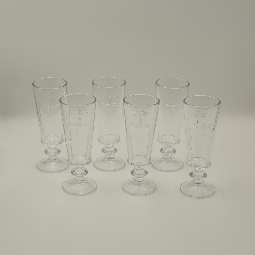 Champagne Glass 6oz Set of 6 By Stories