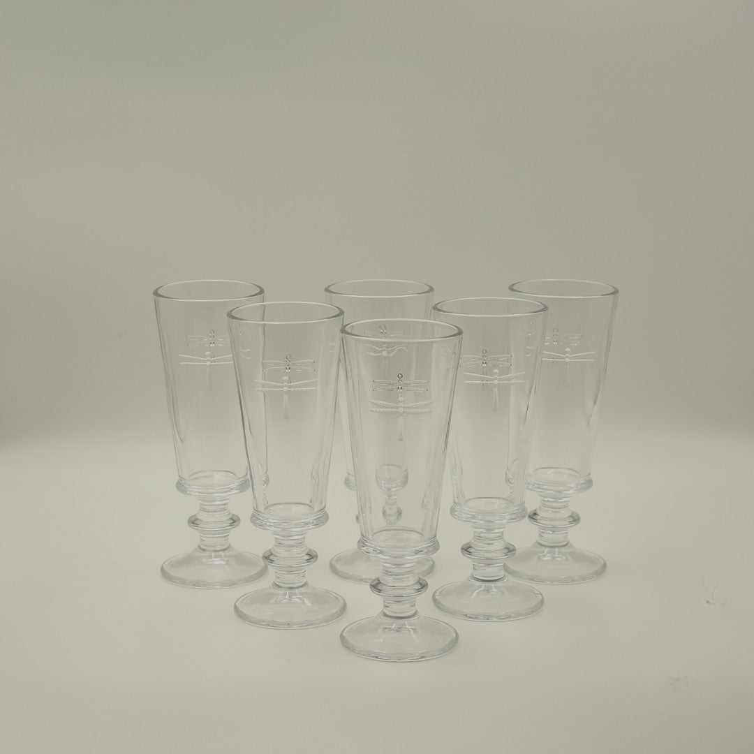 Champagne Glass 6oz Set of 6 By Stories
