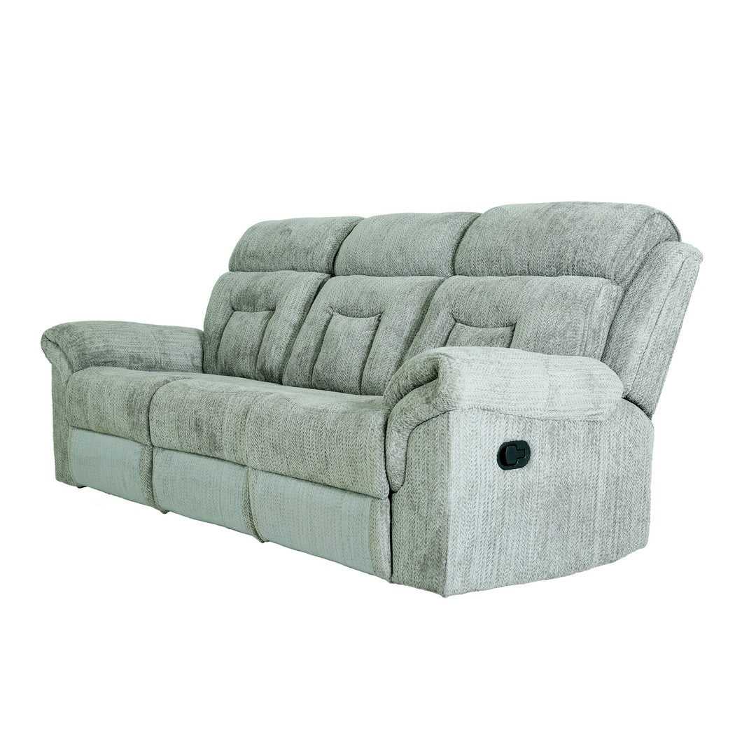 Marina Manual 3 Seater Recliner Sofa Morgan Boyd Graphite By Stories