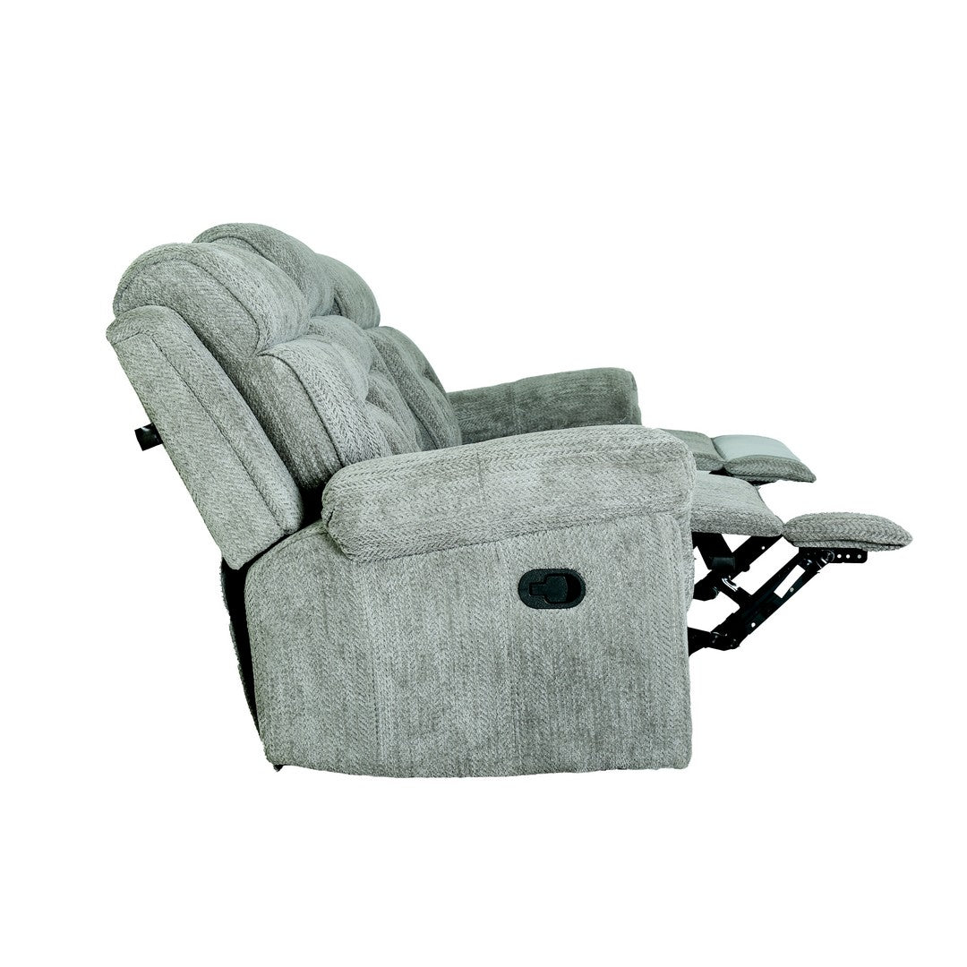 Marina Manual 3 Seater Recliner Sofa Morgan Boyd Graphite By Stories