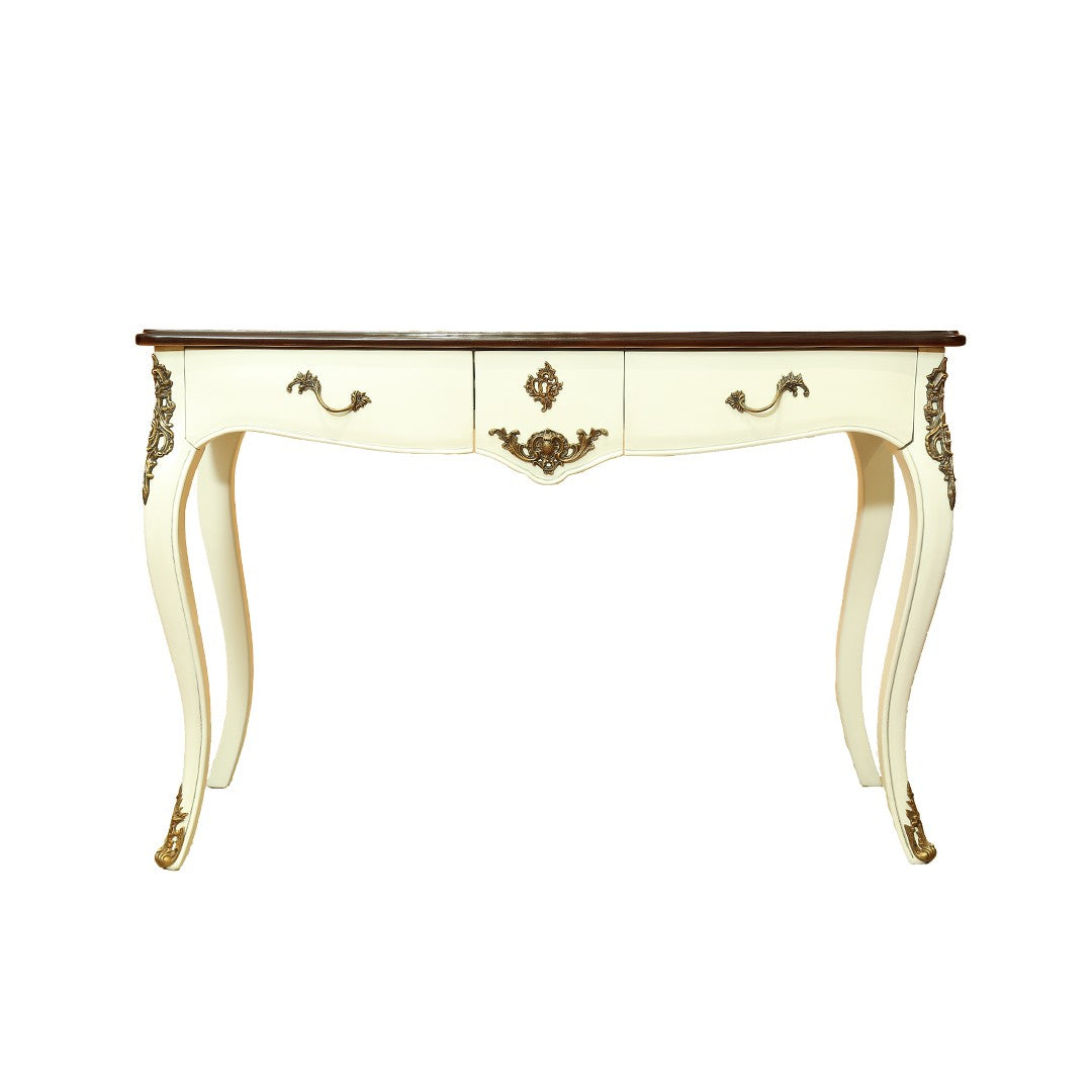 Hallbert White Console By Stories