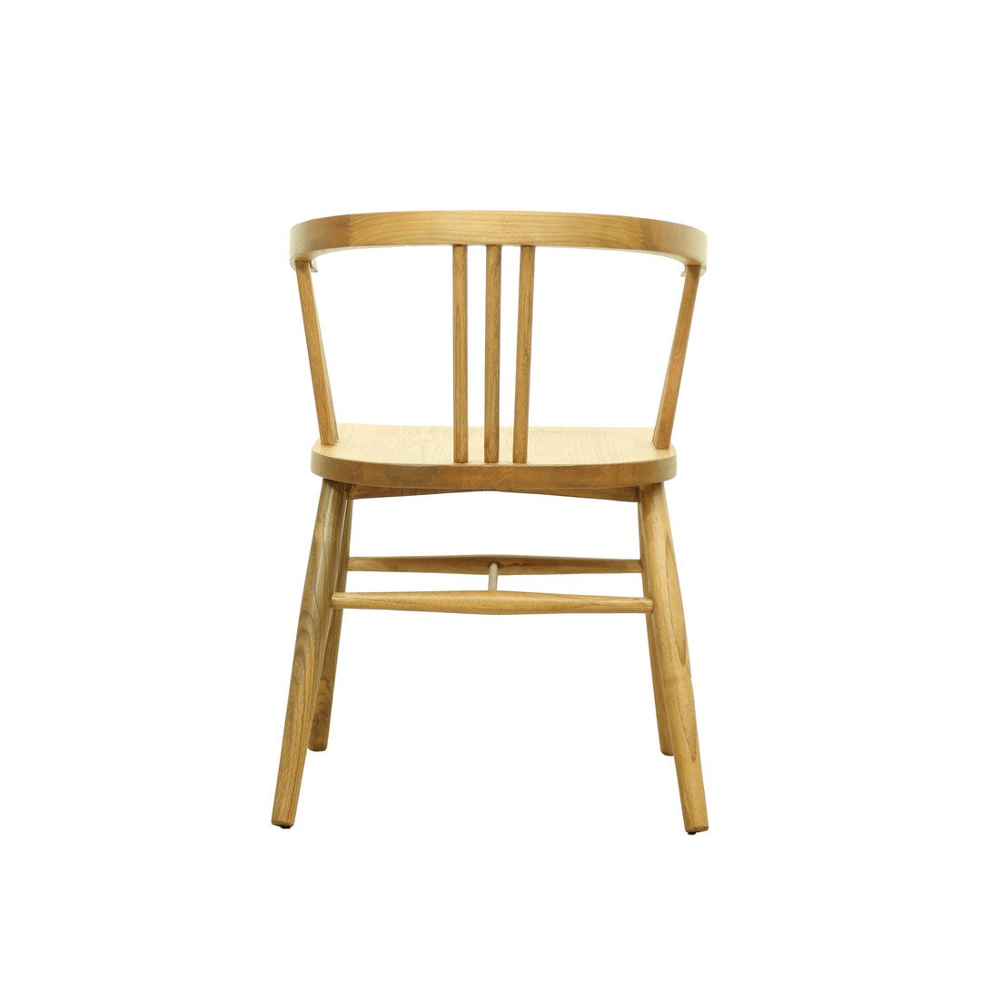 Serena Arm Chair With Wooden Seat By Stories