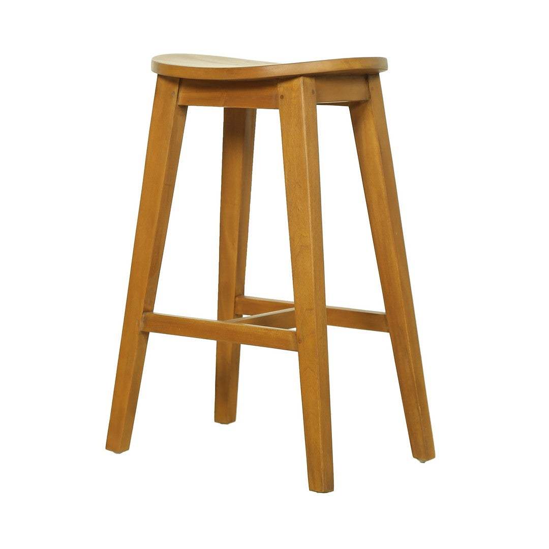 Irish Bar Stool In Mahogany Wood By Stories