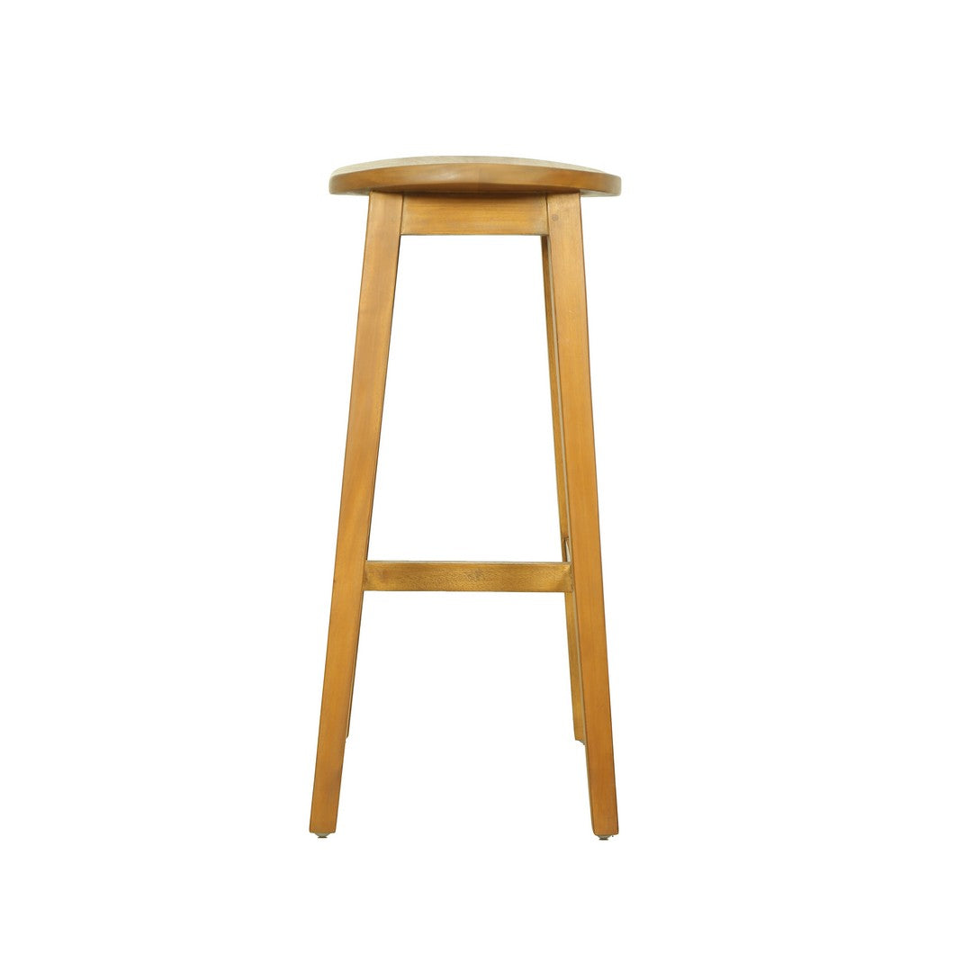 Irish Bar Stool In Mahogany Wood By Stories