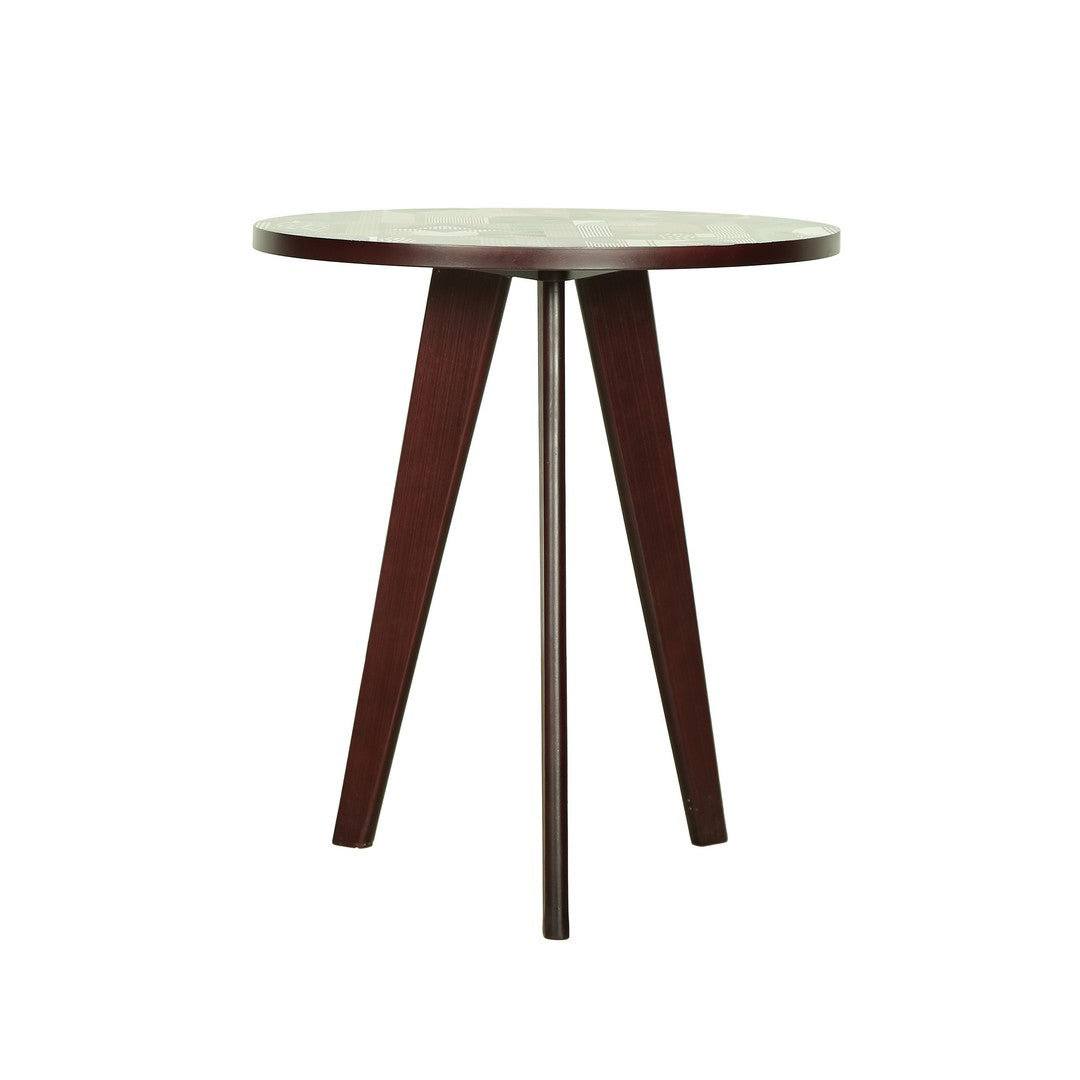 Tri Table Oval U.V. Print Wood Wenge By Stories