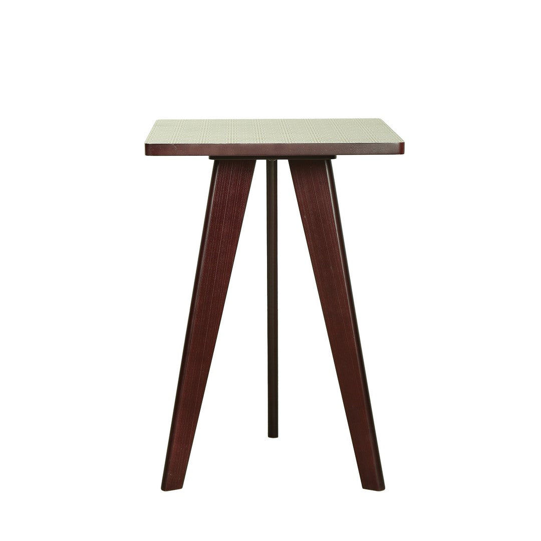 Tri Table Square U.V. Print Wood aztec By Stories