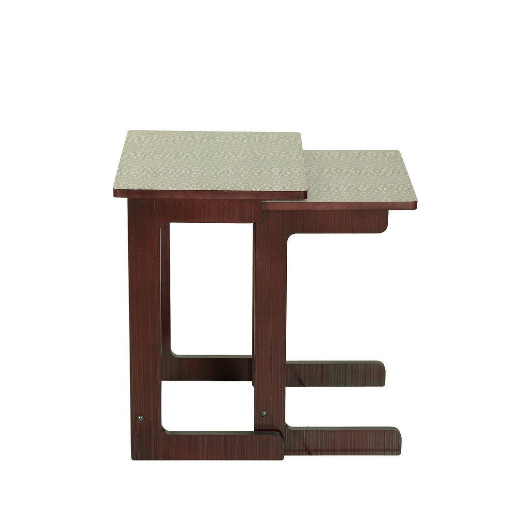 Nest Table Set Of 2 U.V.Print Wood Aztec By Stories