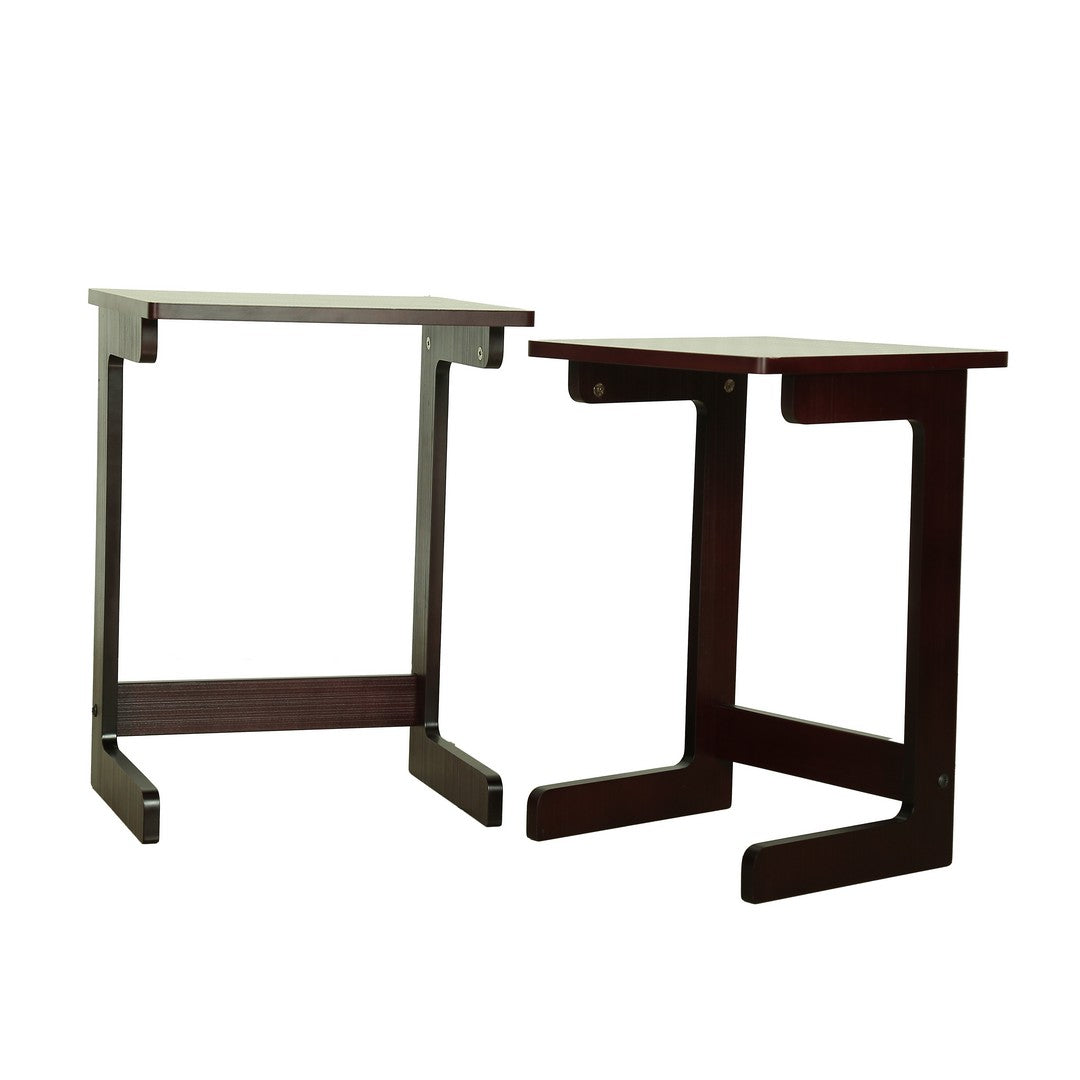 Nest Table Set Of 2 U.V.Print Wood Aztec By Stories