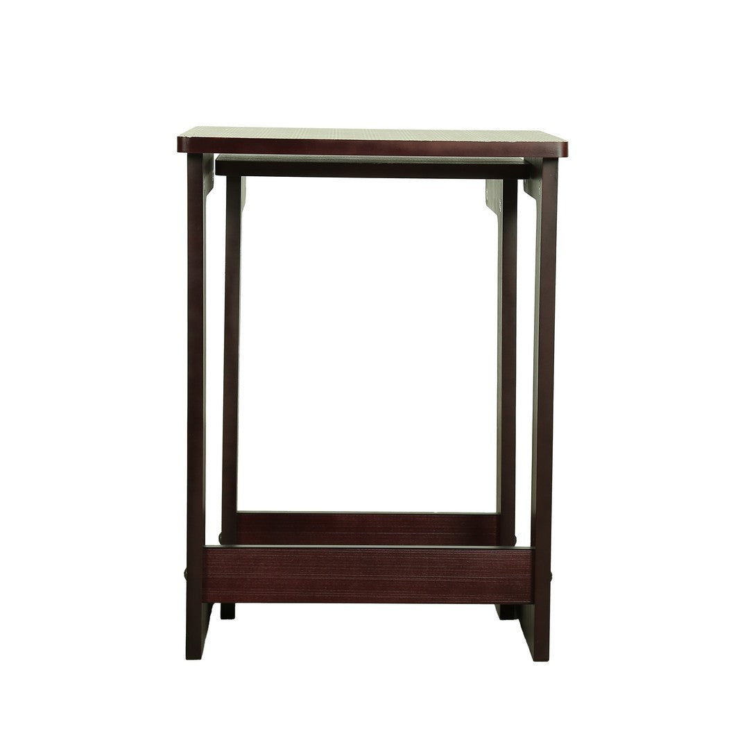 Nest Table Set Of 2 U.V.Print Wood Aztec By Stories