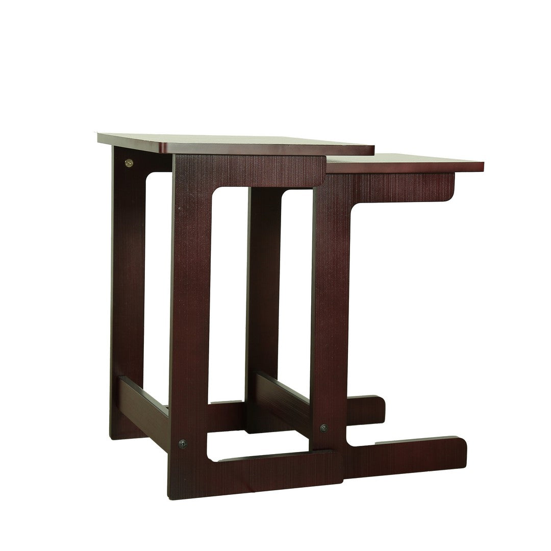 Nest Table Set Of 2 U.V.Print Wood Aztec By Stories