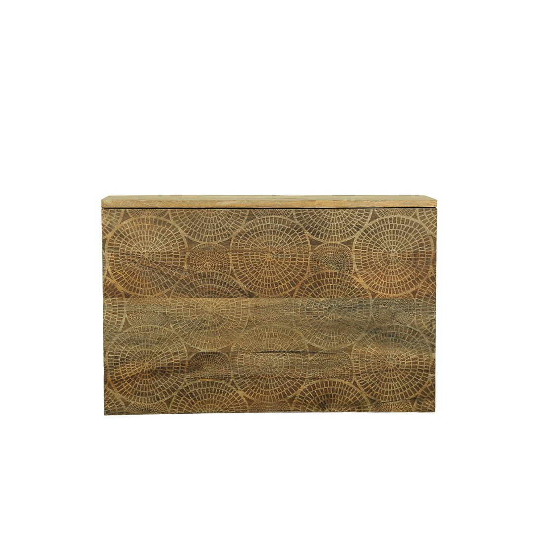 Organic Etched Fold Down Wall Study Table By Stories