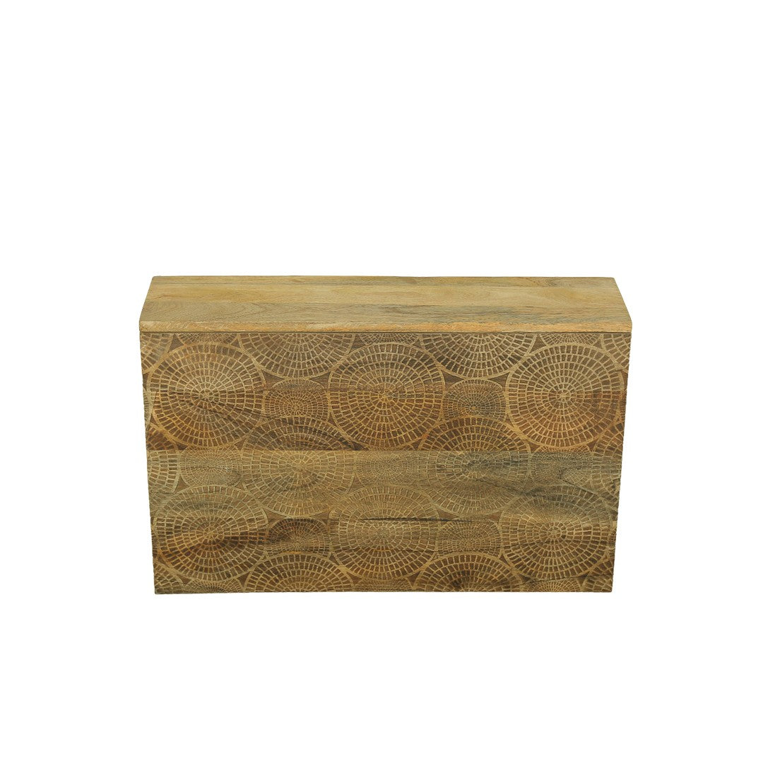 Organic Etched Fold Down Wall Study Table By Stories