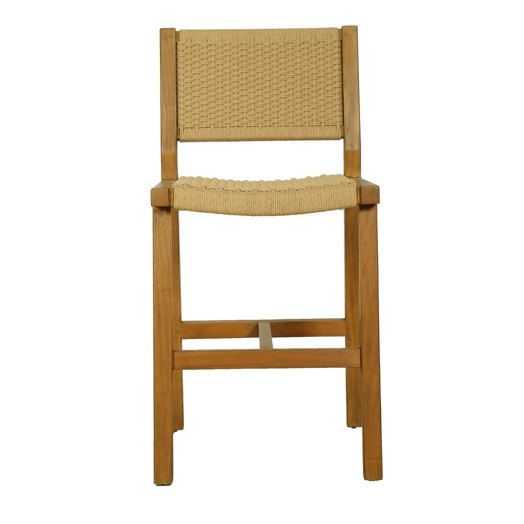 Isabel Bar Chair In Mahogany Wood By Stories