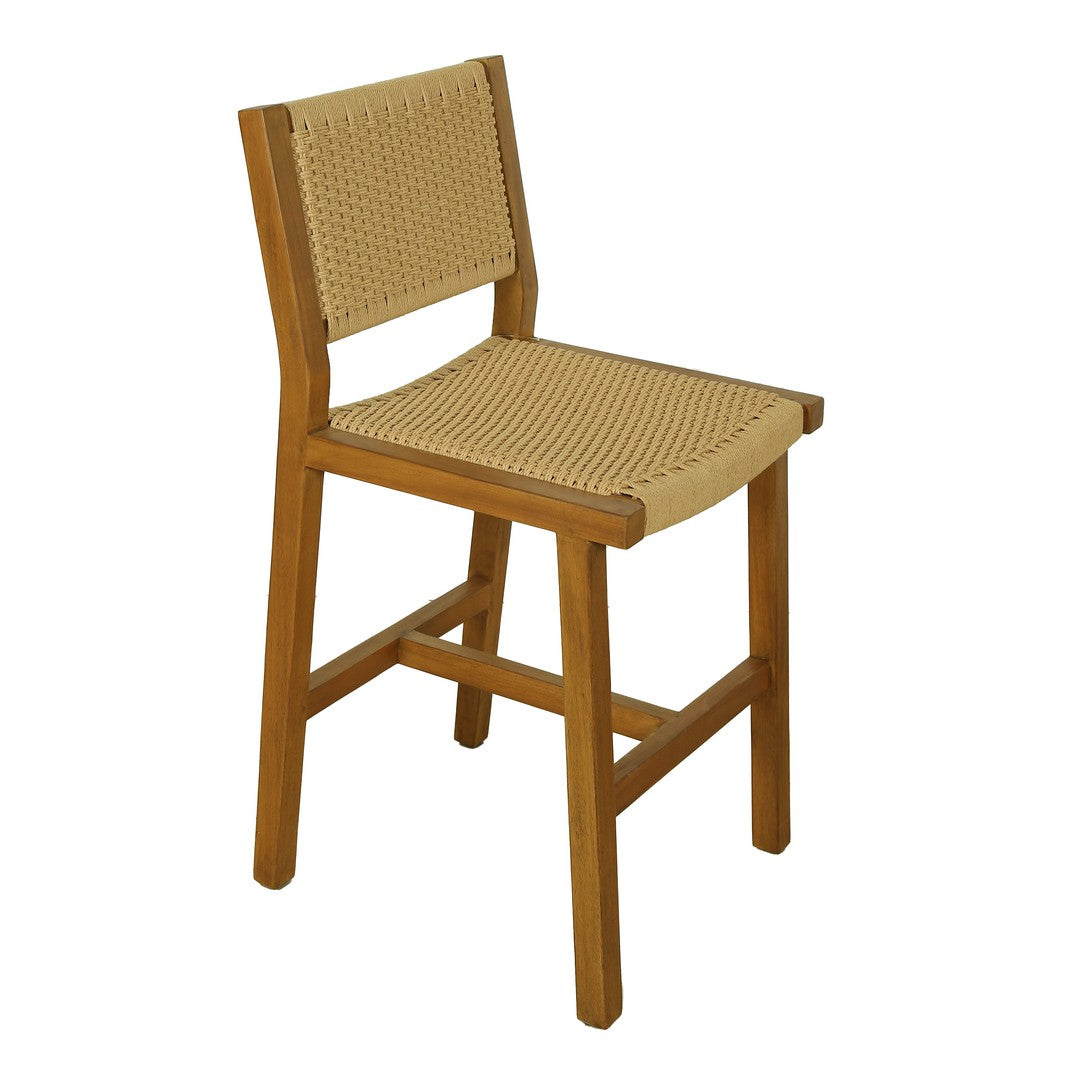 Isabel Bar Chair In Mahogany Wood By Stories