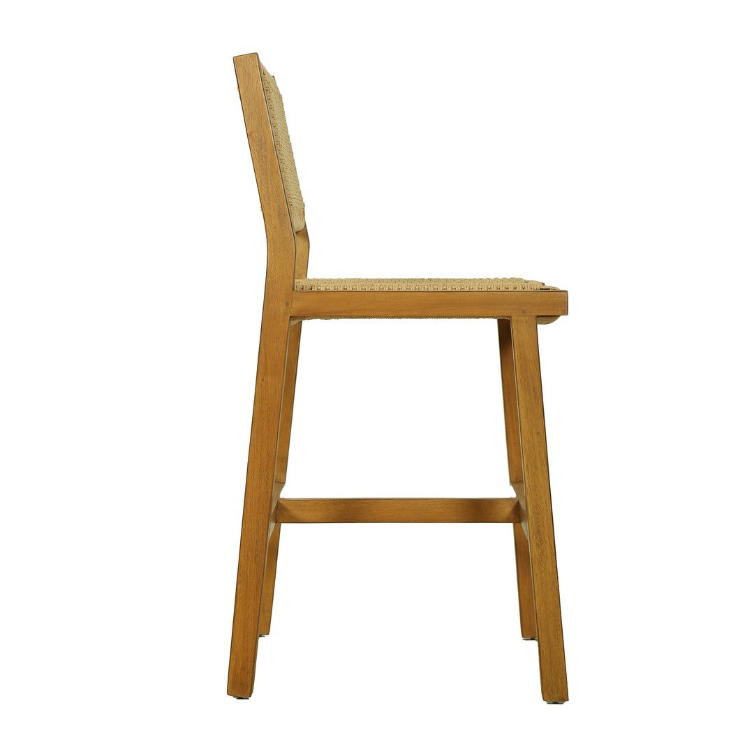 Isabel Bar Chair In Mahogany Wood By Stories