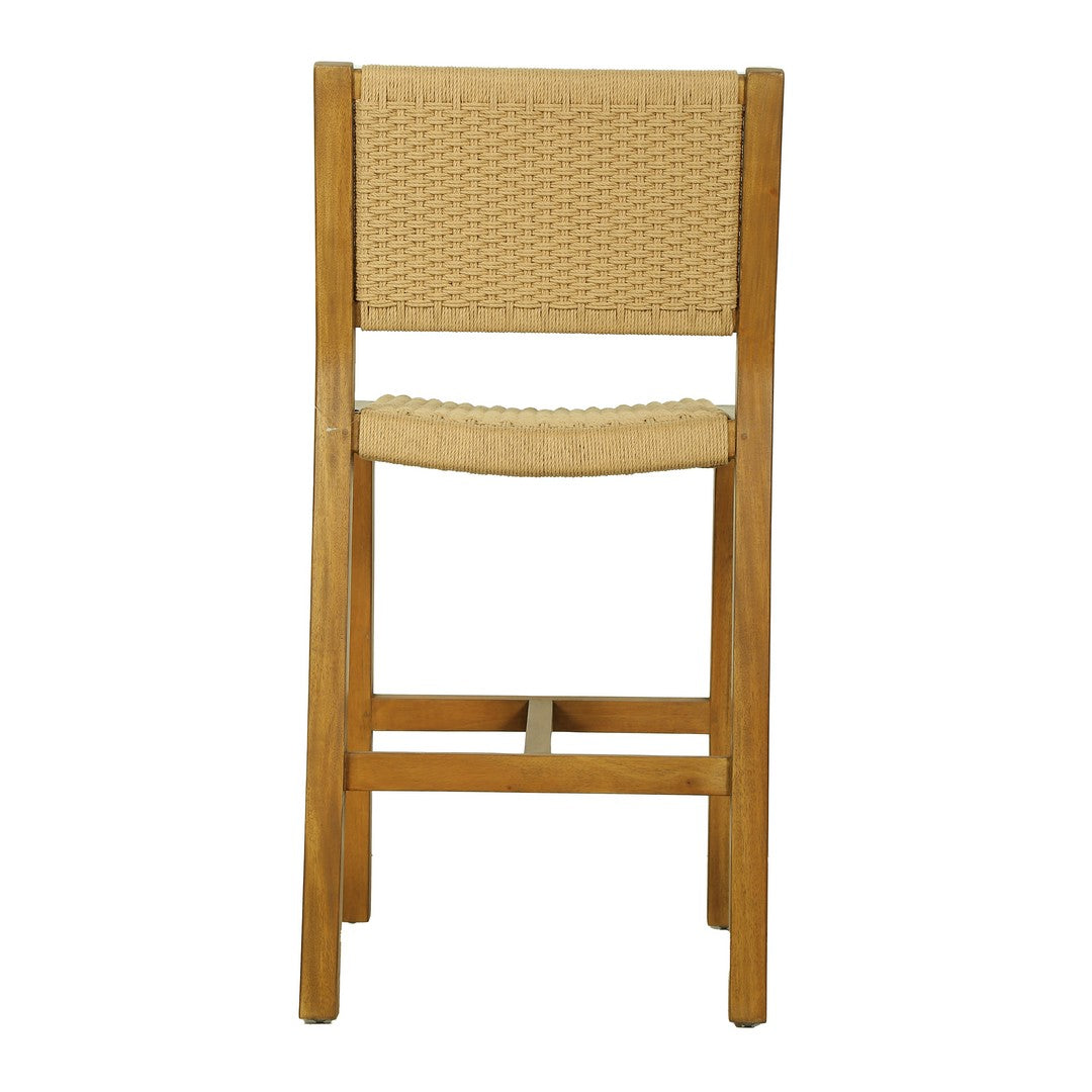 Isabel Bar Chair In Mahogany Wood By Stories