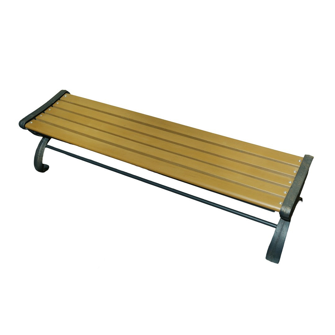 Wooden Out Door Bench By Stories