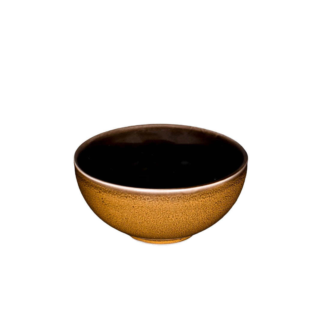 Brown ceramic Bowl By Stories