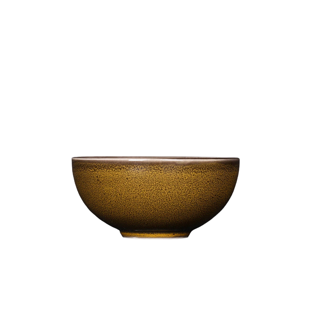 Brown ceramic Bowl By Stories